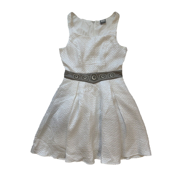 Star Wars Her Universe Princess Leia Cosplay Skater Dress White Size Small - Picture 1 of 7